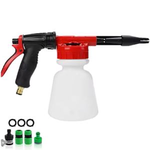 Cañón de Espuma para Manguera de Jardín de Baja Presión, Pistola de Espuma Ajustable para Lavado de Autos, Rociador de Espuma de Nieve para <span class=keywords><strong>Limpieza</strong></span> de Vehículos y Riego de Jardines - Product Image 1