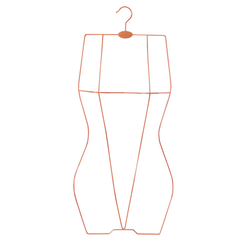 Форма тела золотистый и черный цвет нержавеющая сталь металлическая проволока одежда купальный костюм; Купальник-бикини; Вешалки для продажи