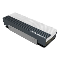 Dissipateur thermique M.2 NVME 2280 en aluminium pour PC de bureau Radiateur de refroidissement pour disque SSD Accessoires informatiques en stock