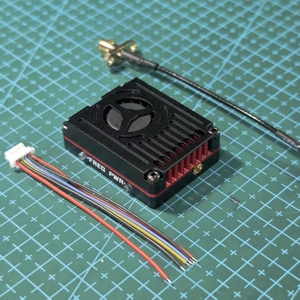 3W <span class=keywords><strong>3</strong></span>.<span class=keywords><strong>3</strong></span>ГГц аналоговый видеопередатчик для радиоуправляемых моделей, высокомощный, дальнего действия, для FPV-дронов и самолетов с фиксированным крылом, корпус из ЧПУ с вентилятором охлаждения - Product Image 1