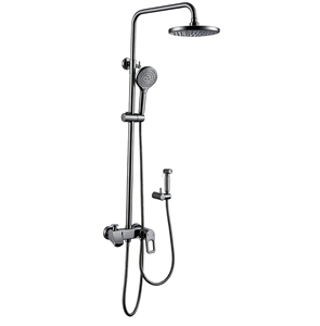 A-grade brass body new style luxurious <b>shower</b> four function bathroom set soft rain <b>shower</b> suitable for family hotel use - Product Image 1