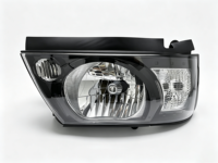Bloc optique avant pour Nissan Patrol Y61 2004-2016, boîtier noir avec moteur de réglage électrique, phare haute performance