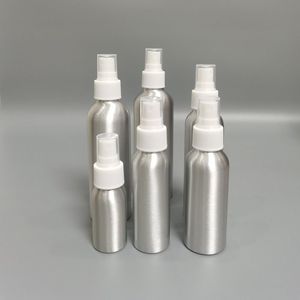 20ml 30ml 50ml 100mL 250ml Aluminio Plata Repelente de luz Botella de <span class=keywords><strong>spray</strong></span> de niebla fina Pulverizador de metal <span class=keywords><strong>Alu</strong></span> Botella dispensadora de alcohol - Product Image 3