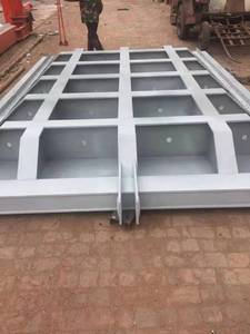 Customized Stainless Steel and Cast Iron <b>Hoist</b> Gate With Pump Motor for Flood Control Two-way Water Stop Customized Size Color C - Product Image 3