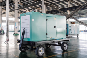 Groupe électrogène silencieux Ricardo à faible consommation de carburant, insonorisé, électrique, portable, silencieux, de type ouvert - Product Image 1
