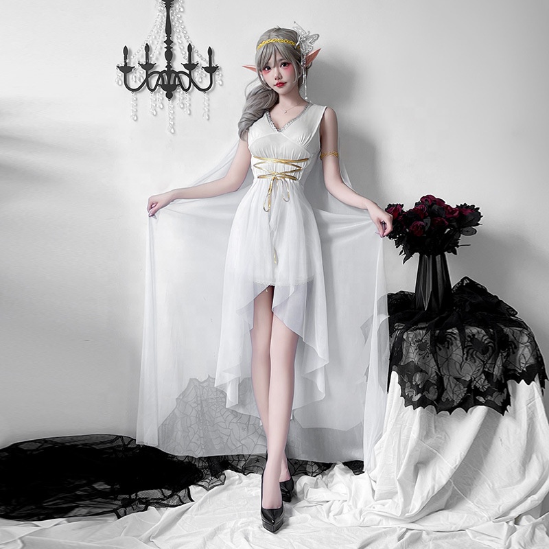 Buy Fairy Goddess Costume Medieval Style Long Gown | Alibaba.com