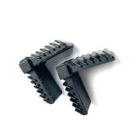 Joint d'angle en plastique pour double vitrage, pour profilés aluminium, accessoires de fenêtres et portes, barre d'espacement à bord chaud