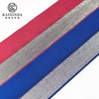 Bande élastique en polyester doux et brillant, couleur argent métallisé, pour sous-vêtements, pantalons et accessoires – Vente en gros