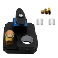 Interrupteur de déconnexion de batterie 250A 12V/24V interrupteur de mise à mort de batterie de voiture interrupteur d'isolateur de coupure de courant principal robuste pour camion RV