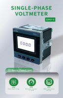 Voltímetro Digital Monofásico de Alta Precisión EastSong ES96Y-U 96*96mm con Comunicación RS485 Modbus RTU para Montaje en Panel