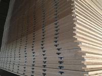 Arserwood, fabricant chinois, vente en gros d'usine, panneau de cloison en MDF rainuré en peuplier