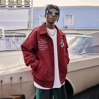 INFLATION velours côtelé Baseball Varsity hommes vestes d'hiver Chaquetas Para Hombre Bomber hommes vêtements vestes
