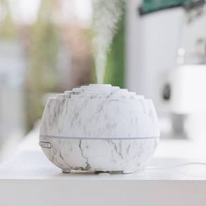 Máy khuếch tán tinh dầu điện hạt gỗ Retro Máy khuếch tán hương thơm phát sáng 7 màu Máy tạo độ ẩm siêu âm sương mù Nano 500ml - Product Image 4