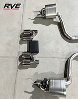 RVE Plug-and-Play Valvetronic Catback Auspuffanlage für Mercedes-Benz SL500 R230 M113 5.0L V8 2001-2012 |   Edelstahl-Leistungssystem
