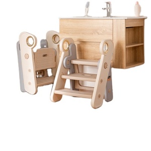 Venta caliente baño bebé reposapiés paso taburete para niños con tres pasos