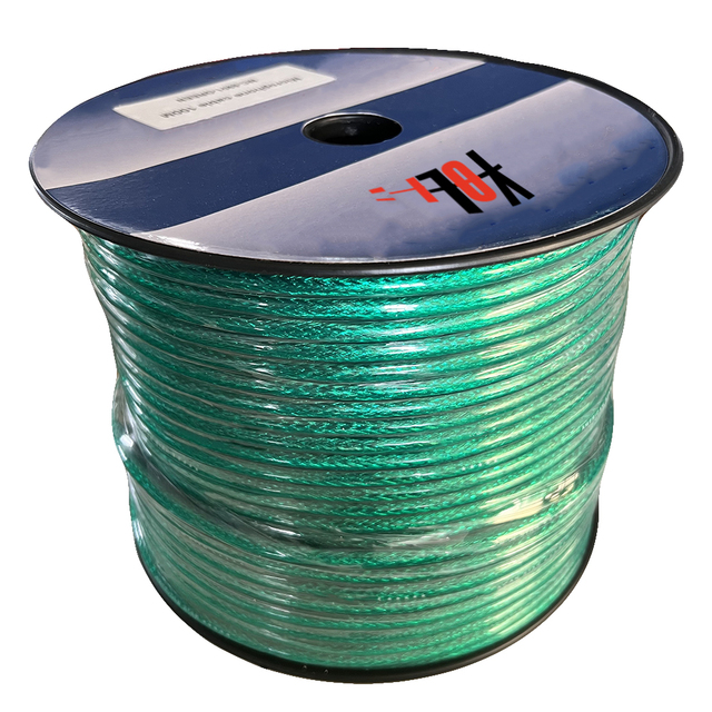 Professional 2-Conductor OFC Microphone Cable Red Green Purple 100m Microphone Cable