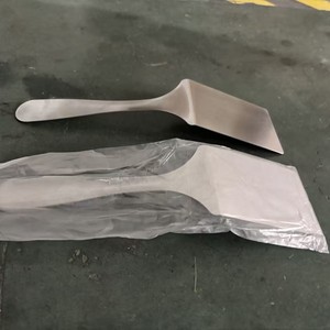 Ensemble de spatules en acier, 2 pièces, spatule plate robuste pour griller le steak, Teppanyaki, friture, usage domestique et commercial - Product Image 2