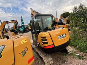 Excavatrice SANY60C SY60 d'occasion, modèle 2022, 6 tonnes, moteur, boîte de vitesses, pompe, prix compétitif, conception originale - Product Image 5