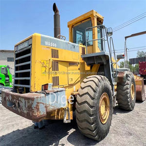 Moteur original utilisé de chargeur du WA500-3 9ton Japon de KOMATSU puissance 4.3-force de levage forte de capacité de seau de ³ de 5.6m facile - Product Image 3