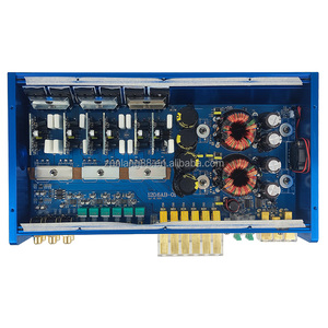 Amplificateur audio de voiture <span class=keywords><strong>6</strong></span> canaux de haute qualité, amplificateurs audio de voiture RMS 190W*6CH, amplificateur de son de voiture, caisson de basses, amplificateur <span class=keywords><strong>6</strong></span> canaux classe AB - Product Image 1