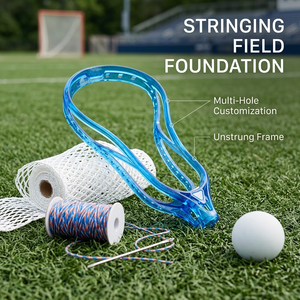 Testa in Rete per Lacrosse in Plastica Rigida 175g-204g, Personalizzabile, per Giocatrici di Midfield - Product Image 4