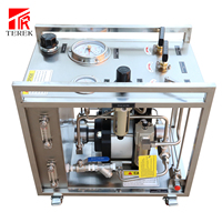Pompe hydraulique pneumatique TEREK pour essais de pression, unité de cylindre de tuyauterie de vanne