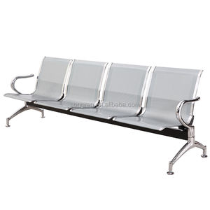 Chaises de jeu d'aéroport avec haut-parleurs Chaise d'attente 4 places - Product Image 1