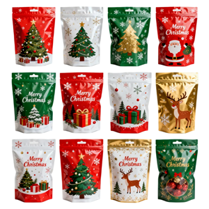 Soporte resellable con sello térmico impreso personalizado UpPouch 7G 14G 28G Embalaje de dulces <span class=keywords><strong>comestibles</strong></span> PE Material a prueba de olores holográfico - Product Image 3