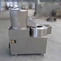 DY Nieuwe Semi-automatische Schil- en Snijmachine voor Aardappelchips, 100-200kg/uur, Hoge Productiviteit voor Fruit & Groenten