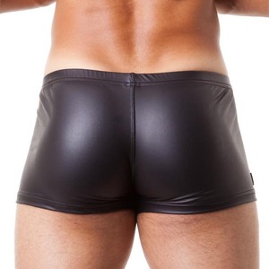 Calzoncillos bóxer de imitación de charol sexy para hombre, ropa interior estilo CatSuit para club nocturno - Product Image 2