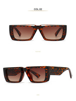 Lunettes de soleil vintage tendance en gros avec logo personnalisé, lunettes de soleil carrées cool pour femmes et hommes