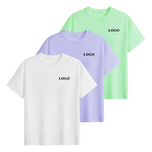 Vente en gros T-shirts sérigraphiés personnalisés pour hommes Cadeau promotionnel en coton EcoDye OEM Impression personnalisée T-shirt de travail de marque d'entreprise - Product Image 1