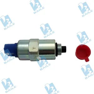 Good Quality Wholesale Excavator PC210-6 24V Stop Solenoid Valve Flameout Switch 26420472 For Komatsu Engine Diesel