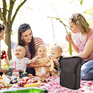 Bolsa Térmica Aislante <span class=keywords><strong>de</strong></span> Alto Rendimiento para Biberones, Bolsa Enfriadora <span class=keywords><strong>de</strong></span> Vino <span class=keywords><strong>de</strong></span> Poliéster Impermeable para Viajes, Suministro al por Mayor - Product Image 2