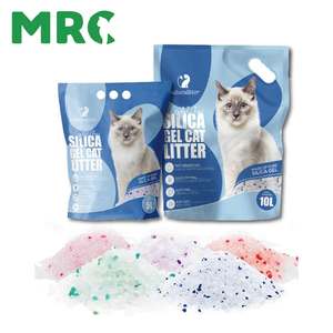 Litière pour chat Clean & Fresh Crystal |   Formule de gel de silice |   Ultra absorbant, faible <span class=keywords><strong>entretien</strong></span> et sans poussière - Product Image 3