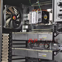 Station de travail de modélisation d'apprentissage IA haute performance H12d-8D Mi50 32GB×4 GPU Serveur d'inférence et d'entraînement IA