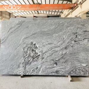 Dalles de granit blanc Viscount polies Goldtop Stone pour revêtement mural intérieur professionnel - Product Image 3