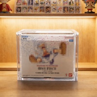Boîte de protection en acrylique transparente personnalisée pour cartes de jeu TCG, présentoir en acrylique pour boîte de booster OP