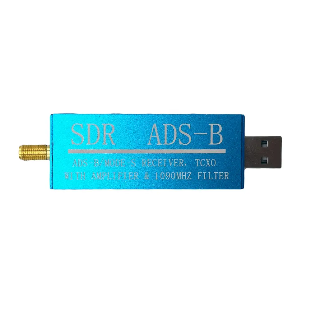 SDR FlightAware 프로 스틱 플러스 V1.0 ADS-B 모드 S 수신기 R860 + RF 앰프 + 1090MHz 필터 광고-B