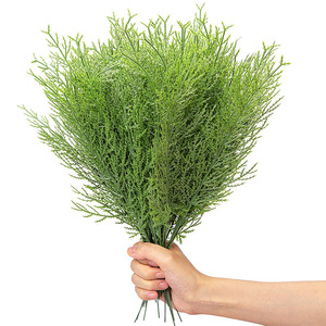 Branche de pin artificielle verte de 35 cm, haute simulation, pour décoration intérieure de Noël, fleur décorative, accessoires de photographie - Product Image 5