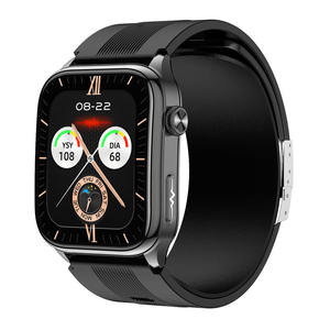 AMOLED 실리콘 스마트 워치 에어 펌프 에어백 혈압 ECG 심박수 NFC 통화용 혈압 건강 스마트 워치 - Product Image 3