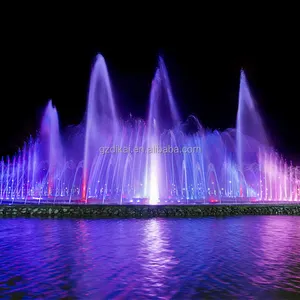 Новый дизайн, Красочные Музыкальные светодиодные фонари, фонтан, дешевая цена, танцевальная вода, падающий музыкальный фонтан