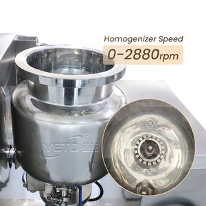 10L laboratuvar kullanımı kozmetik krem küçük örnekleri üretim test ekipmanları vakum homojenleştirici mikser tankı - Product Image 5