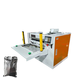 Electric Tabletop Automatic Bagging Machine PLC <b>Control</b> High Productivity Multifunctional Sealing Labeling - Product Image 1