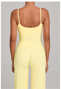 Haut de sport Yoke pour femme, tenue de yoga à séchage rapide, coupe ajustée, pour la course, la gym et le fitness, soutien-gorge de sport pour femme - Product Image 4