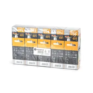 Foco LED GU10 10W 3000K, luz cálida, ideal para iluminación interior y decorativa en hogares y oficinas. - Product Image 3