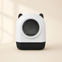 Bac à litière intelligent 80L pour chat, pack compact 380 unités, logistique optimisée, expédition rapide, vente en gros OEM, directement de l'usine, prêt pour l'e-commerce