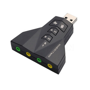 USB 2.0-<span class=keywords><strong>interface</strong></span> <span class=keywords><strong>5.1</strong></span> stereo audio geluidskaartadapter voor pc FP - Product Image 2