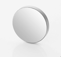 Miroir réfléchissant en molybdène Mo 25 mm / 30 mm, lentille réflectrice polie non revêtue pour machine de découpe et gravure laser CO2 40 W-200 W