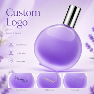 <span class=keywords><strong>Perfume</strong></span> Lavender <span class=keywords><strong>Bloom</strong></span> en Botella Redonda Morada Esmerilada. <span class=keywords><strong>Perfume</strong></span> para Mujer, Mini <span class=keywords><strong>Perfume</strong></span> al por Mayor - Product Image 2